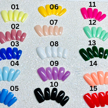 Load image into Gallery viewer, Vibrant Solid Color Press-on Nails